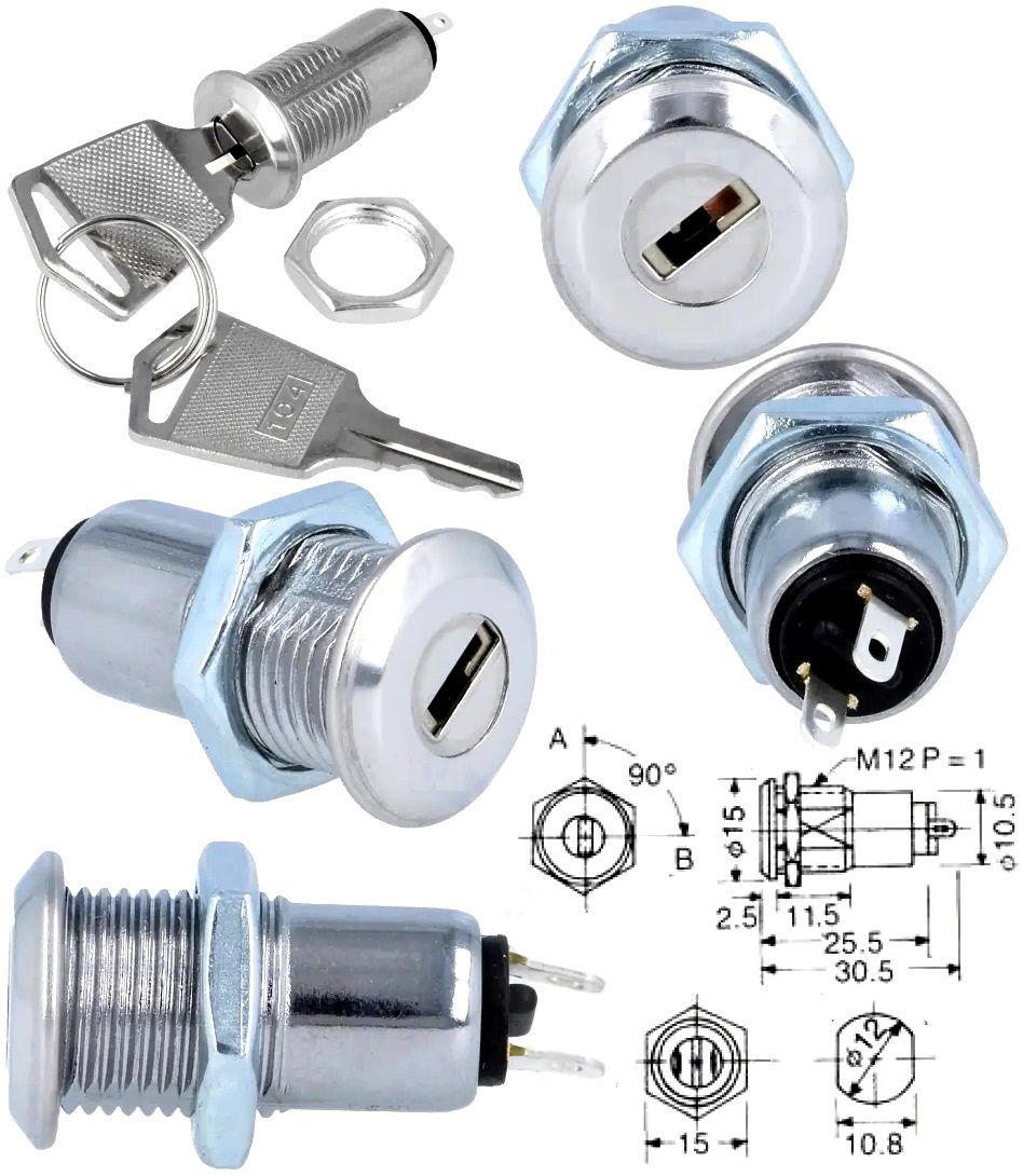 Interruptor con llave S109